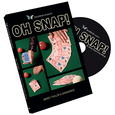 OH SNAP! Blue (DVD and Gimmick) by Jibrizy Taylor and SansMinds