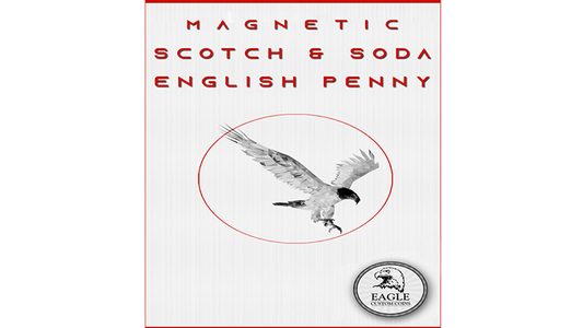 Magnetic Scotch and Soda English Penny by Eagle Coins (Tango Magic) - Trick