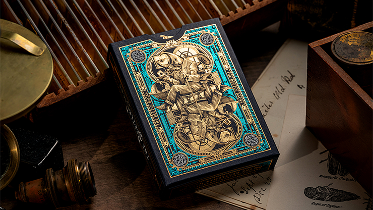 The Beetle Backs (Cobalt Edition) Playing Cards