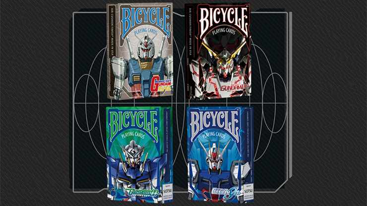 Bicycle Gundam rx78 Playing Cards