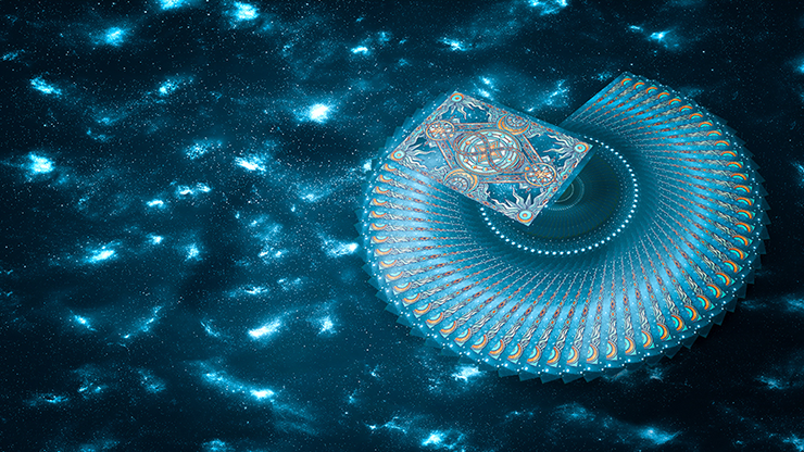 Zodiac (Cancer) Luminous Edition Playing Cards by TCC