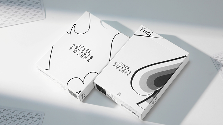 Yuci Tiny Wizard White Playing Cards by TCC