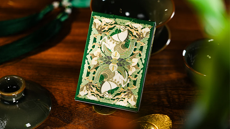 Year of the Horse (Green) Playing Cards by TCC Fashion