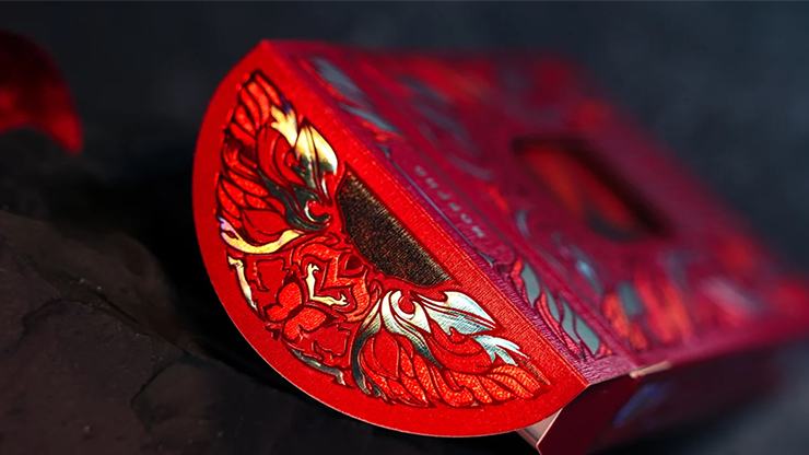 Morpho V2 (Carmine) Playing Cards by TCC Fashion