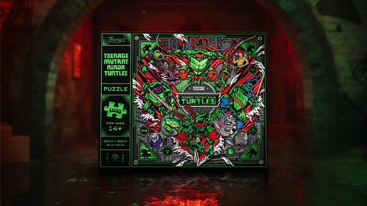 Teenage Mutant Ninja Turtle Jigsaw Puzzle by theory11