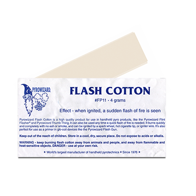 Theatre Effects Pyrowizard Flash Cotton - 4 grams