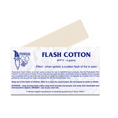 Theatre Effects Pyrowizardƒ?› Flash Cotton - 4 grams