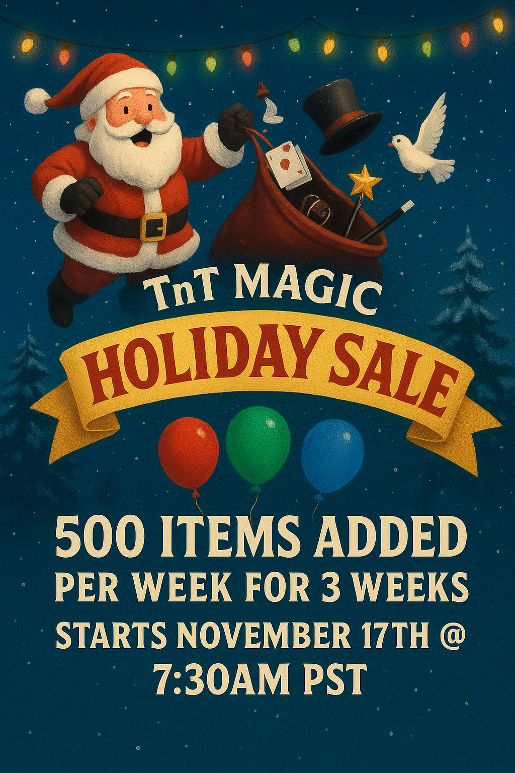 TnT Magic Holiday Sale!!!