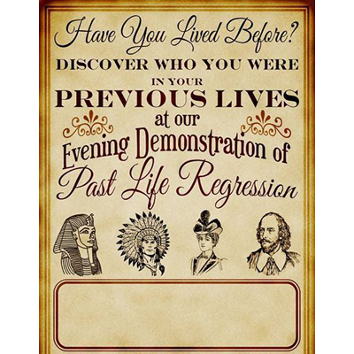 Past Life Regression for the Magician & Mentalist by Jonathan Royle - eBook DOWNLOAD