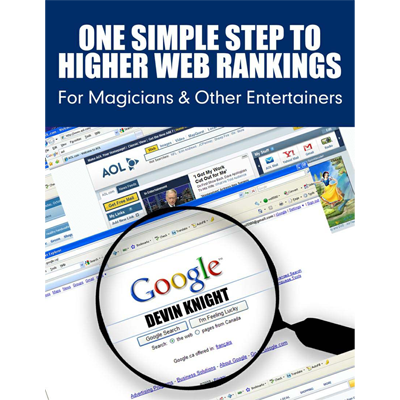 One Simple Step To Higher Web Rankings For Magicians by Devin Knight - eBook DOWNLOAD