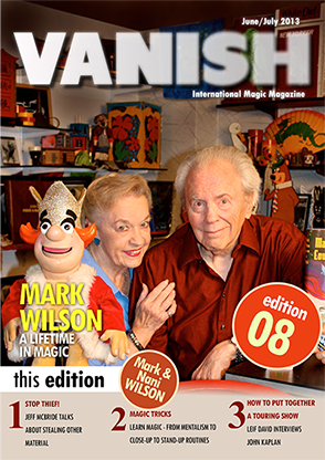 VANISH Magazine June/July 2013 - Mark Wilson eBook DOWNLOAD