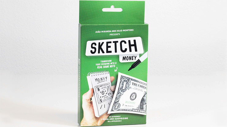 SKETCH MONEY by Jo?œo Miranda and Julio Montoro - Trick