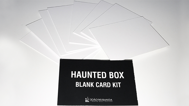 Blank Card Kit for Haunted Box by Jo?œo Miranda - Trick