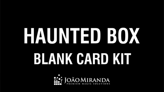 Blank Card Kit for Haunted Box by Jo?œo Miranda - Trick