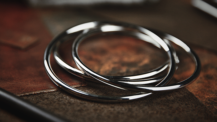 4" Linking Rings (Chrome) by TCC - Trick