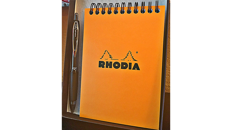 SvenPad?? Elegance Rhodia?? Edition (Single, Orange Cover) - Trick