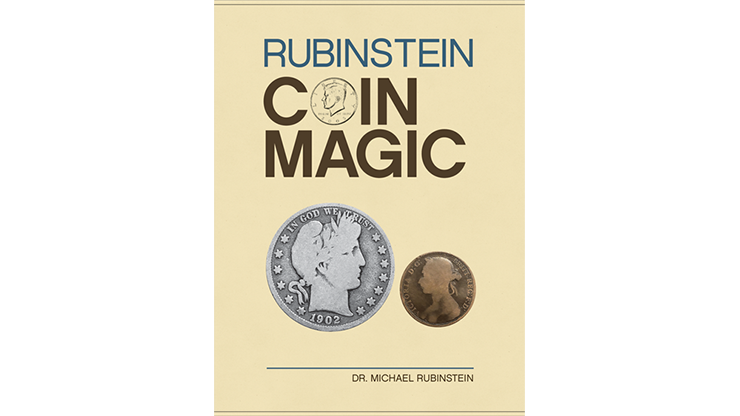 Rubinstein Coin Magic (Hardbound) by Dr. Michael Rubinstein - Book