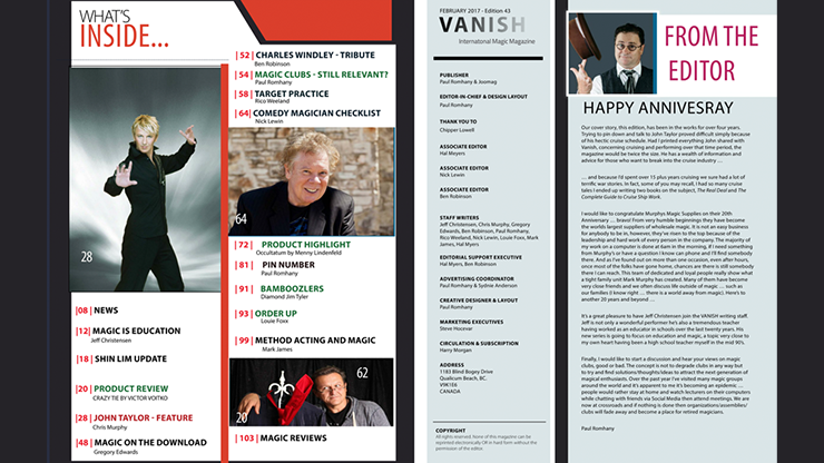 Vanish Magazine #43 eBook DOWNLOAD