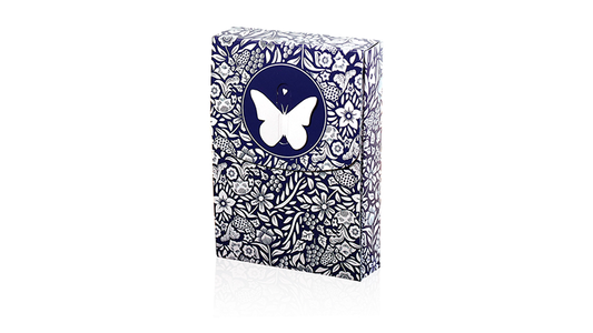 Butterfly Playing Cards Marked (Blue) 3rd Edition by Ondrej Psenicka