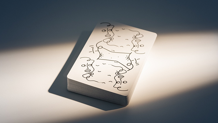 Shantell Martin (White) Playing Cards by theory11