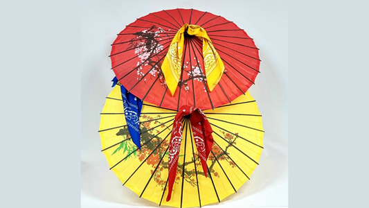 Umbrella From Bandana Set (random color for umbrella) by JL Magic - Trick