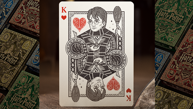 Harry Potter (Yellow-Hufflepuff) Playing Cards by theory11