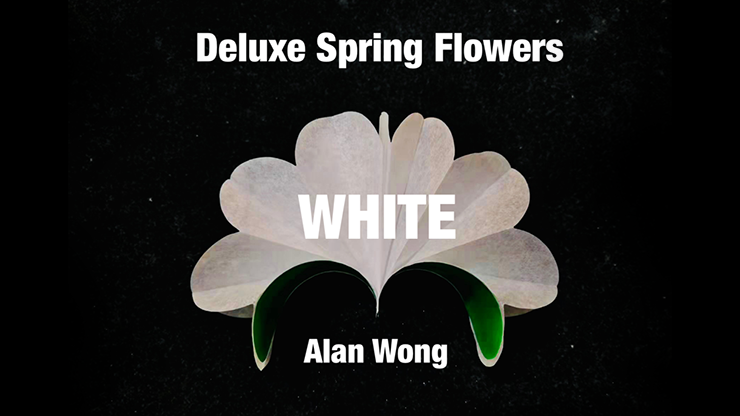 Deluxe Spring Flowers WHITE by Alan Wong - Trick