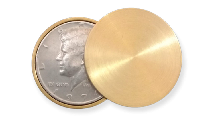 Marcel's Okito Box HALF DOLLAR SIZE (Gimmicks and Online Instructions) by Marcelo Manni - Trick