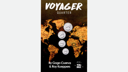 Voyager US Quarter (Gimmick and Online Instruction) by GoGo Cuerva - Trick