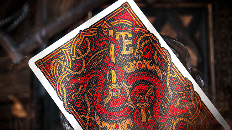 The Keys of Solomon: Blood Pact Playing Cards by Riffle Shuffle