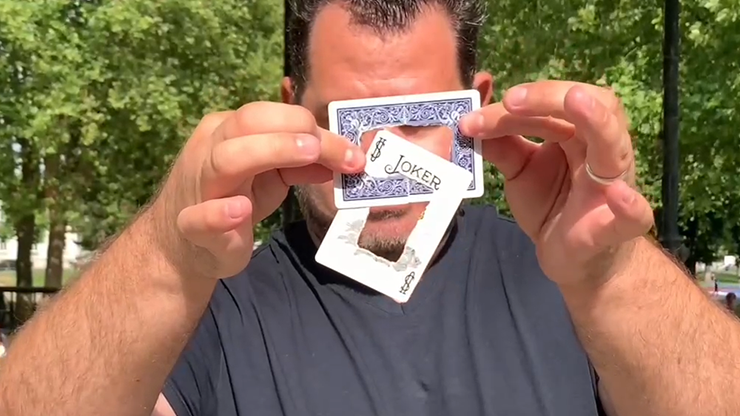 LinkCard RED (Gimmicks and Online Insruction) by Micka?®l Chatelain - Trick