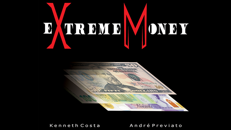 EXTREME MONEY USD (Gimmicks and Online Instructions) by Kenneth Costa and Andr?? Previato - Trick