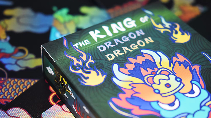 The King of Dragon (Holographic) Playing Cards