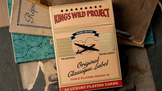 Gilded No.13 Table Players Vol.39 Playing Cards by Kings Wild Project