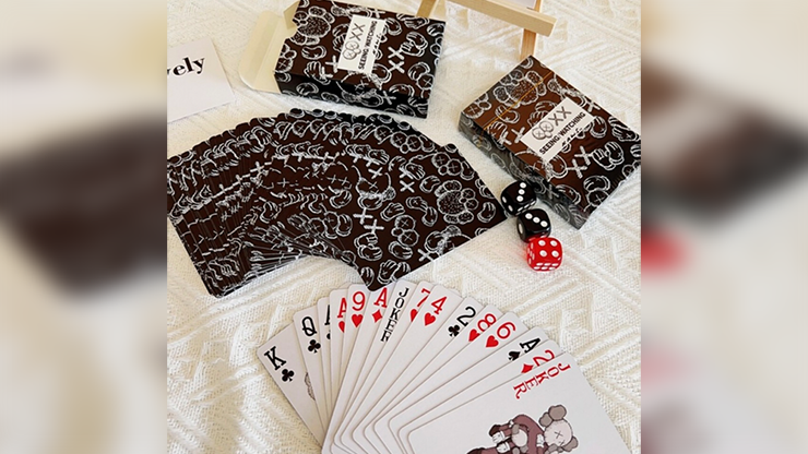 Kaws Seeing / Watching Black Edition Playing Cards