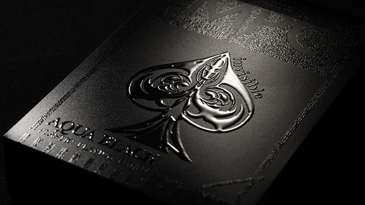 Aqua Black Invisible Playing Cards by MPC