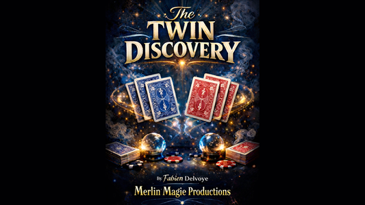 The Twin Discovery by Fabien Delvoye & Merlin Magie Productions (Blue)