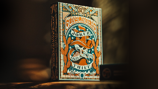 Gunslingers Poker (Blue) Playing Cards