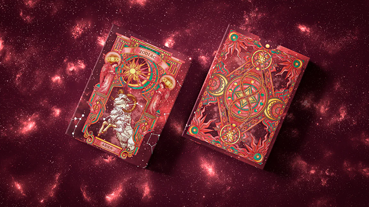 Zodiac (Aries) Luminous Edition Playing Cards by TCC