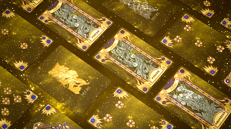 Zodiac (Taurus) Luminous Edition Playing Cards by TCC