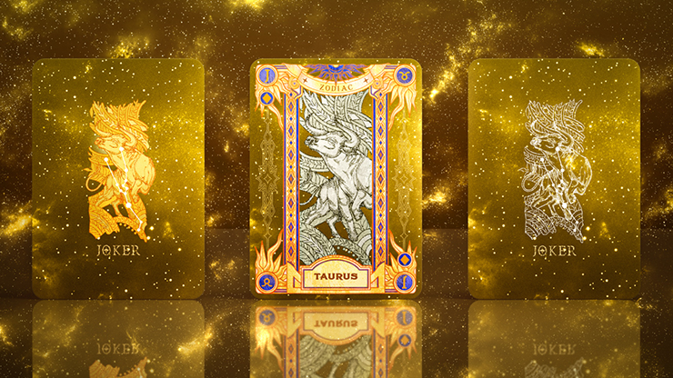 Zodiac (Taurus) Luminous Edition Playing Cards by TCC