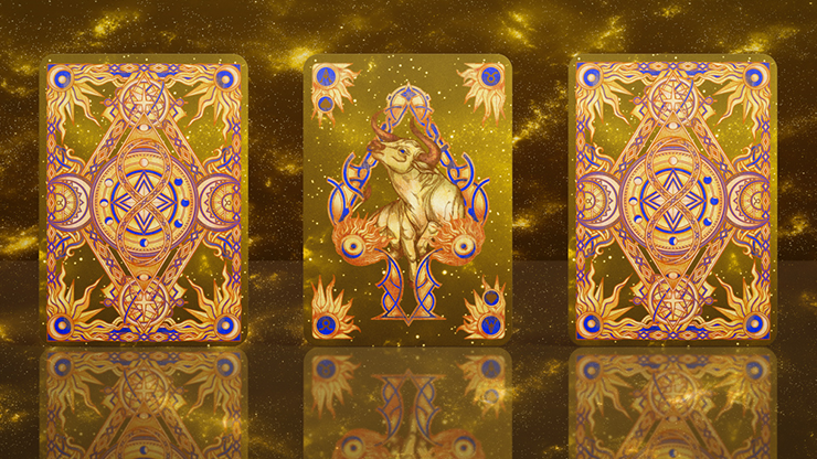 Zodiac (Taurus) Luminous Edition Playing Cards by TCC