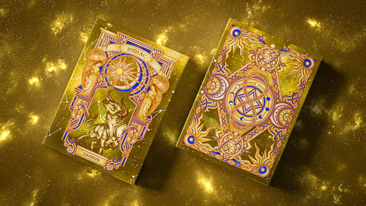Zodiac (Taurus) Luminous Edition Playing Cards by TCC