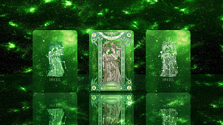 Zodiac (Gemini) Luminous Edition Playing Cards by TCC
