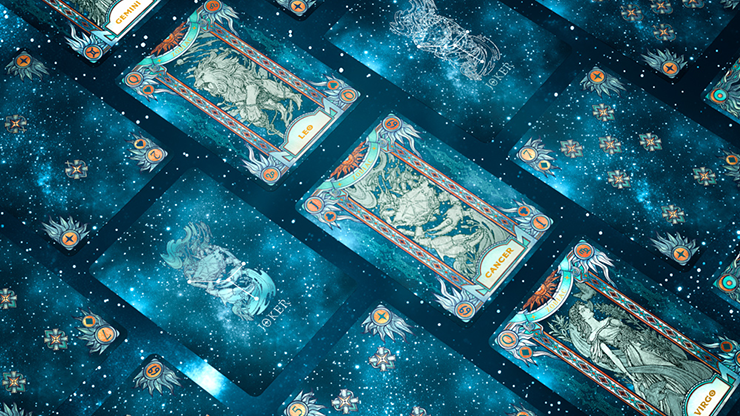 Zodiac (Cancer) Luminous Edition Playing Cards by TCC