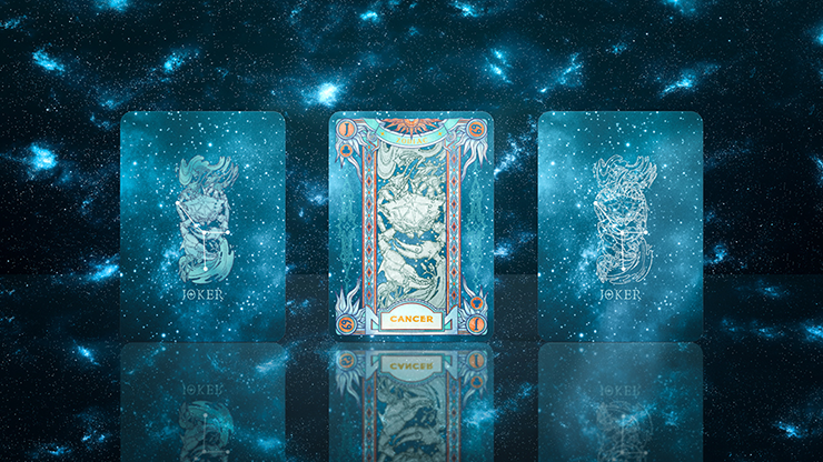 Zodiac (Cancer) Luminous Edition Playing Cards by TCC