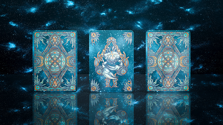 Zodiac (Cancer) Luminous Edition Playing Cards by TCC