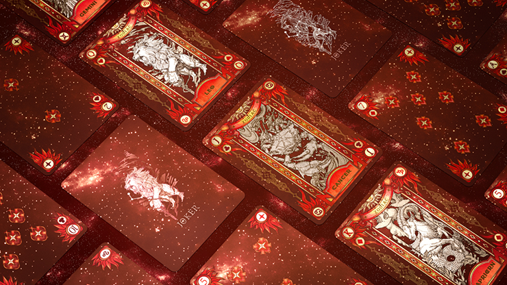 Zodiac (Leo) Luminous Edition Playing Cards by TCC