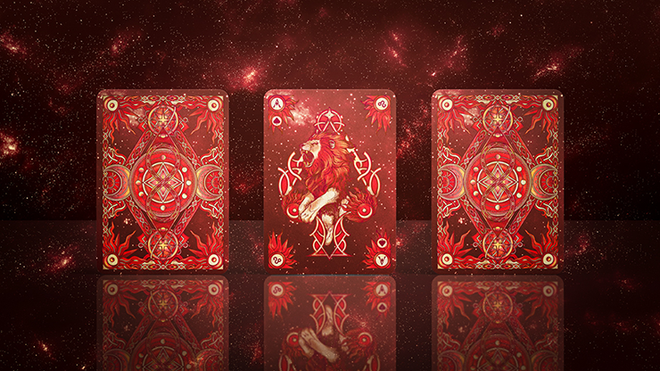 Zodiac (Leo) Luminous Edition Playing Cards by TCC