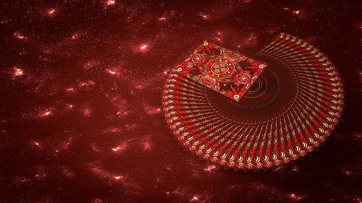 Zodiac (Leo) Luminous Edition Playing Cards by TCC